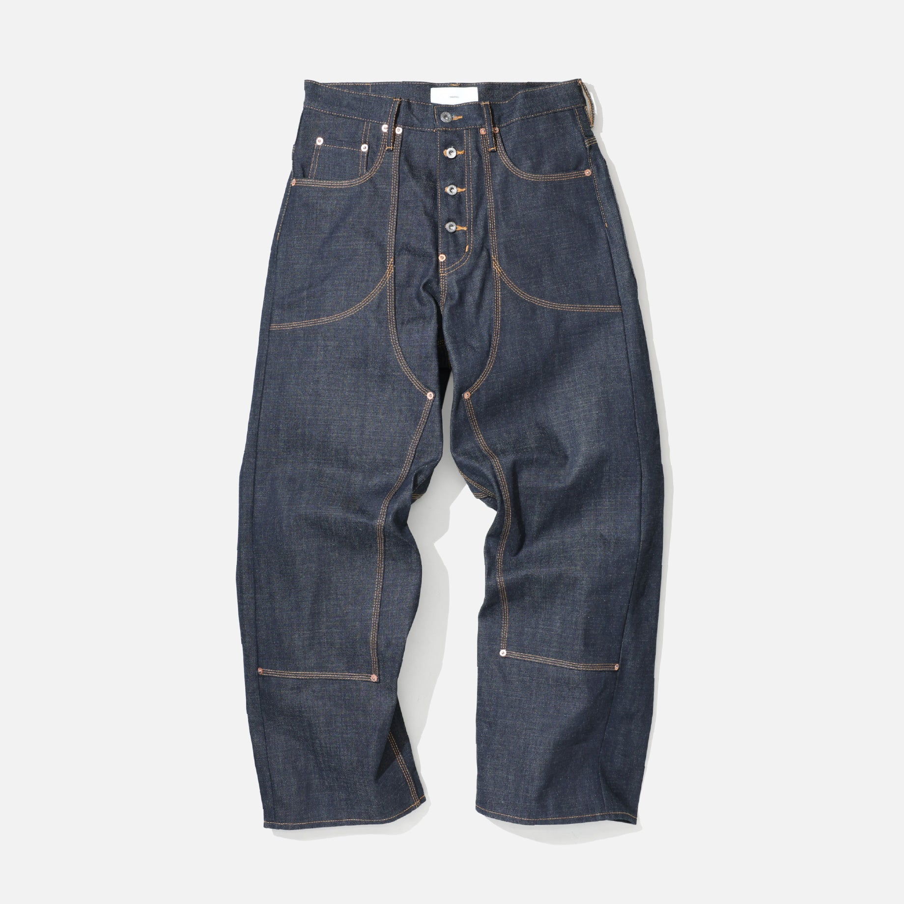 CLASSIC DOUBLE KNEE DENIM PANTS（RIGID INDIGO）