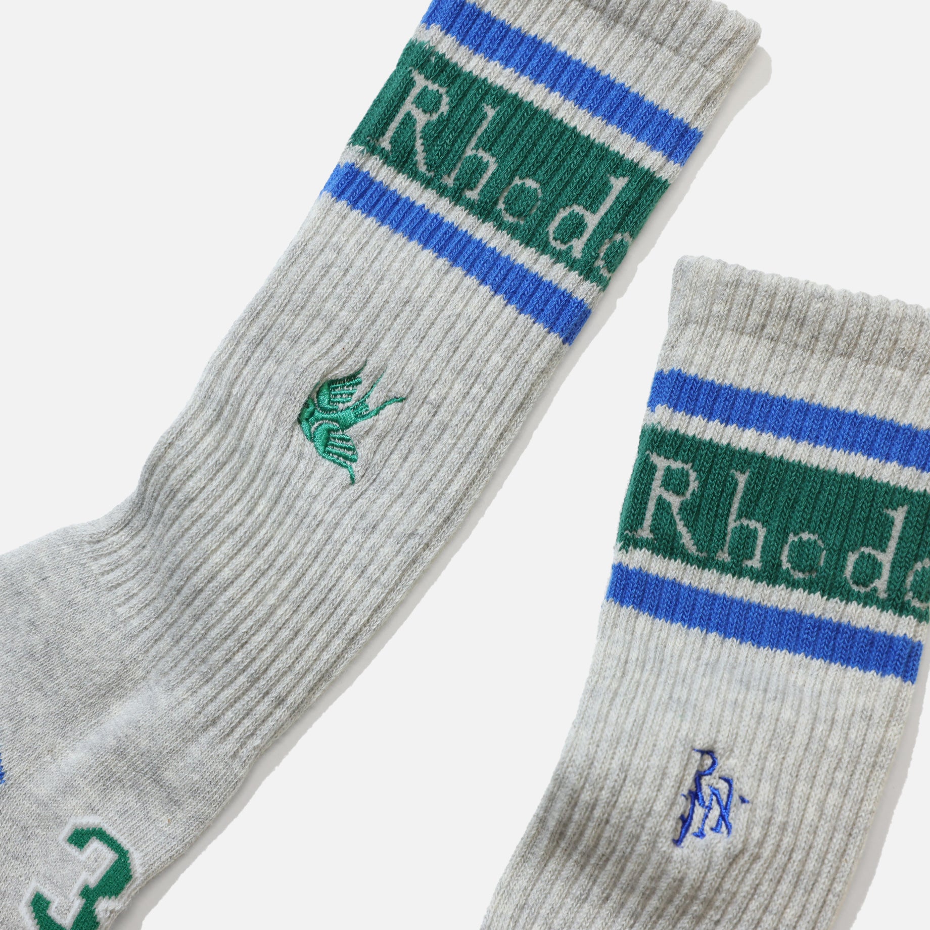 LINE & NUMBERING SOCKS （GREY）