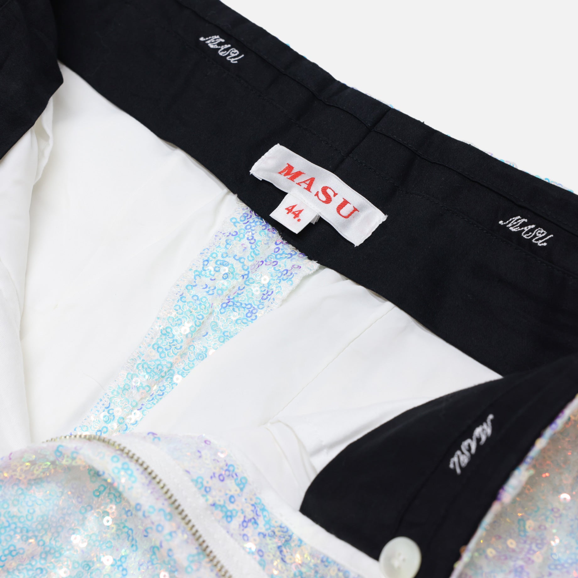 SEQUINS EASY PANTS（PEARL）