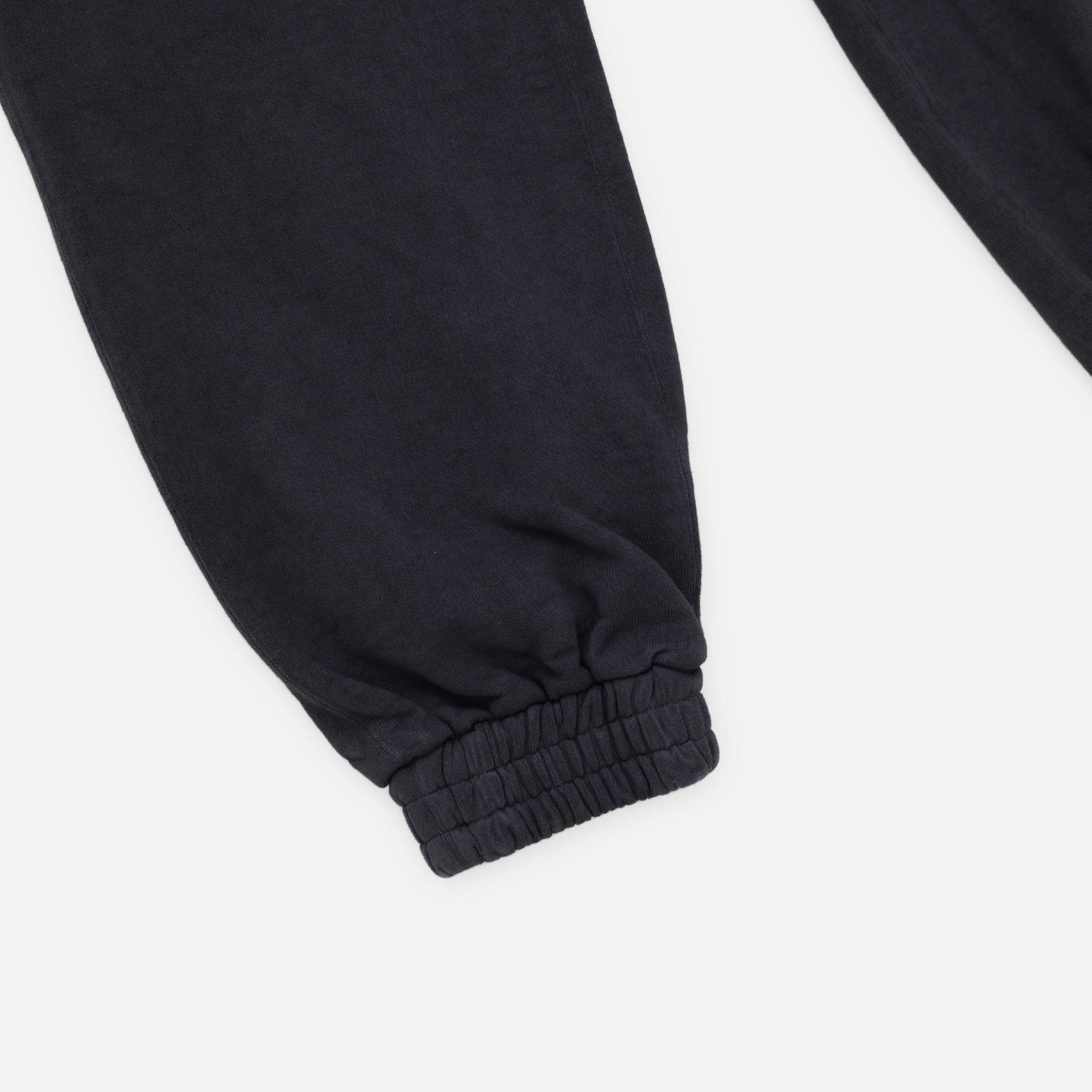 COLLEGE PRINTED SWEAT TROUSERS（AGED BLACK）