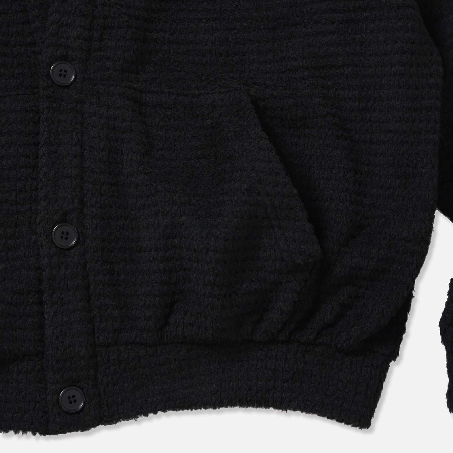 ALPHA CARDIGAN （BLACK）