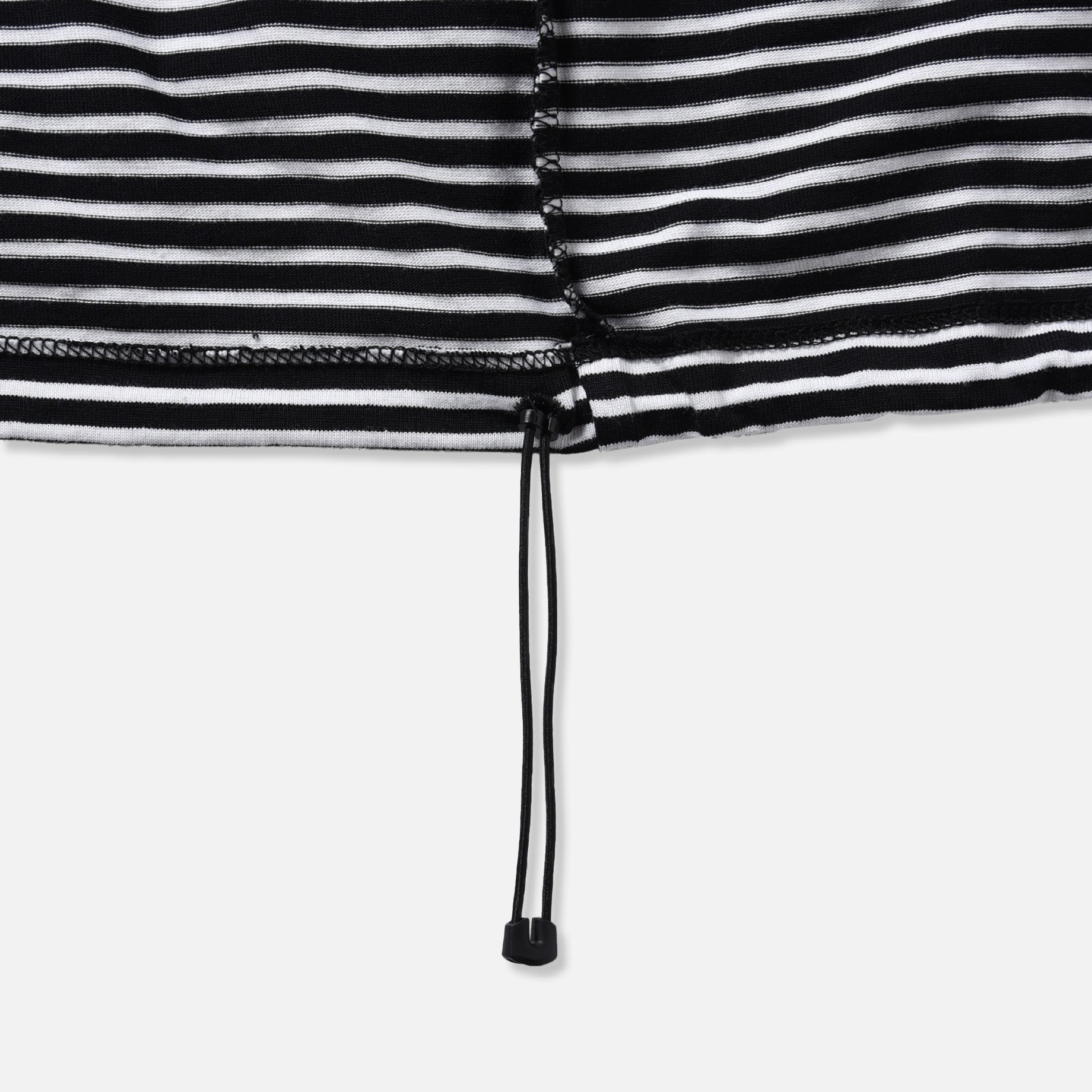 BORDER LS T-SHIRTS （BLACK）