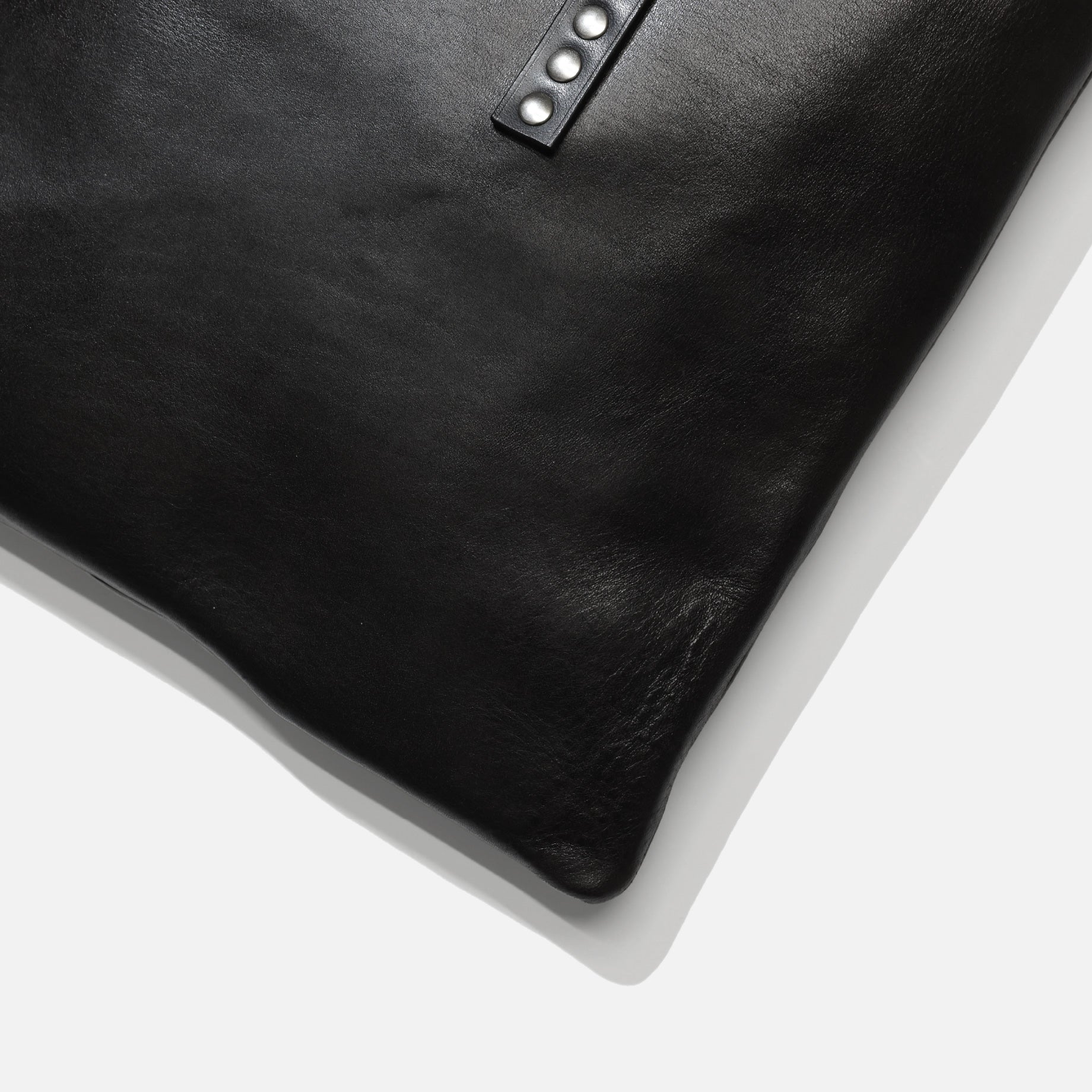 FLAT TOTE（D.BROWN / HANDLE BLACK）