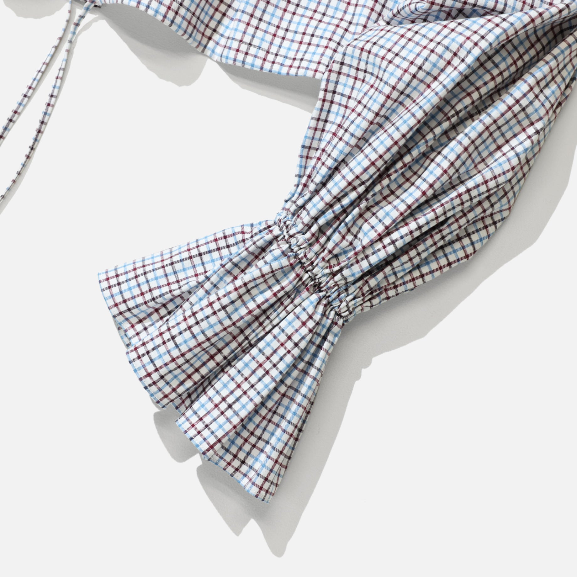 MONOGRAM STITCH SPENCER SHIRT - TATTERSALL （PLAID）