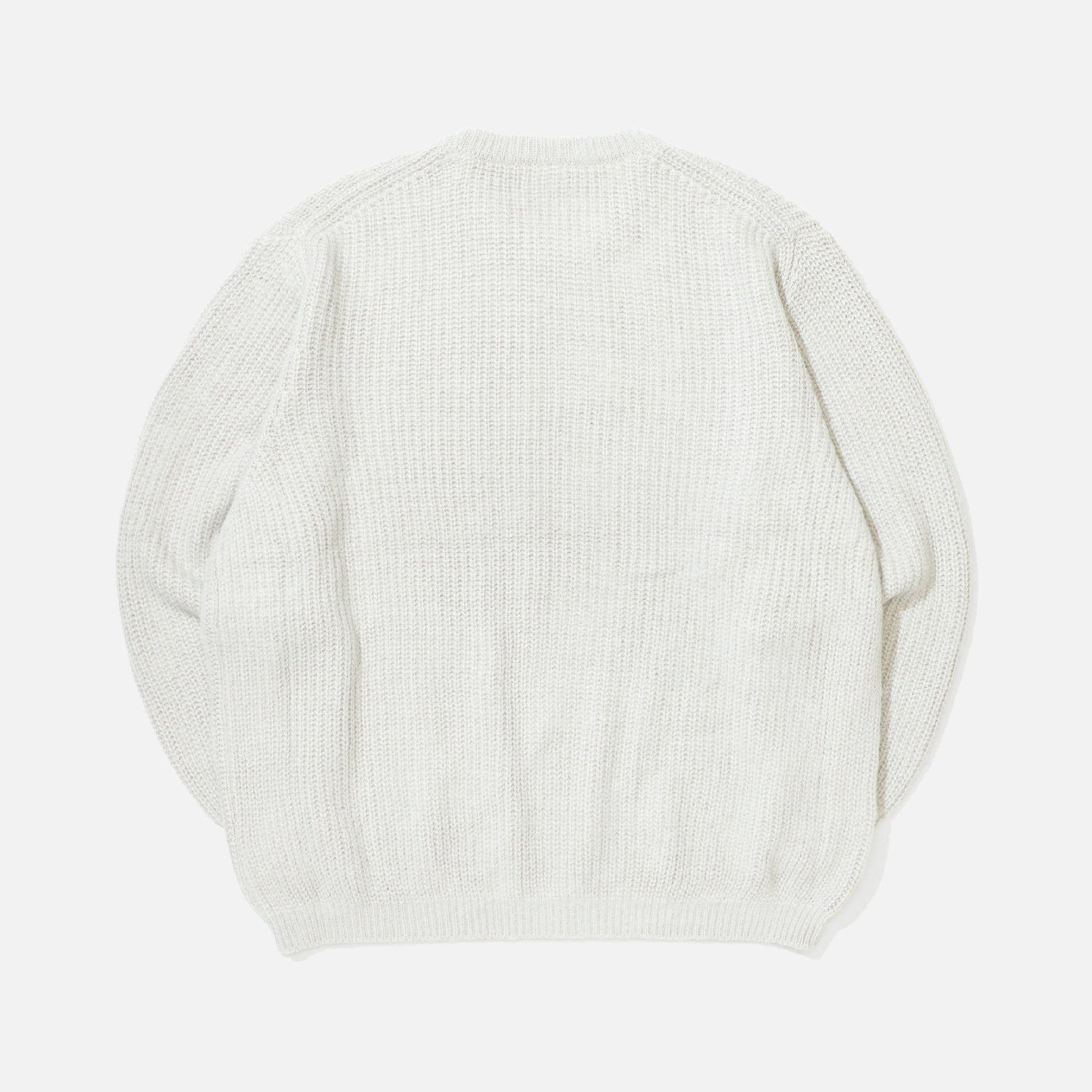 CREW NECK KNIT （L.BEIGE）