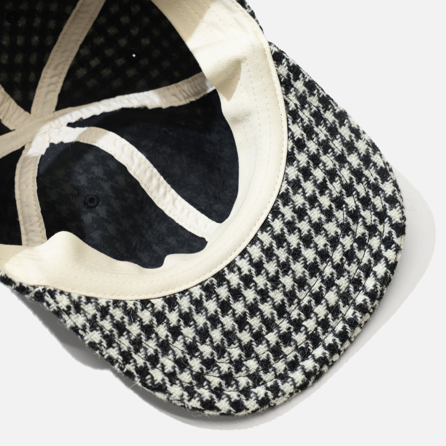 WOOL CAP（WHITE×BLACK）