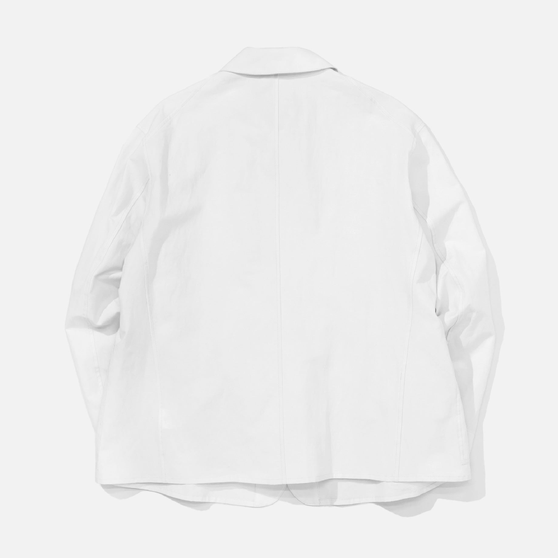 COTTON LINEN - COVERALL JACKET（IVORY）