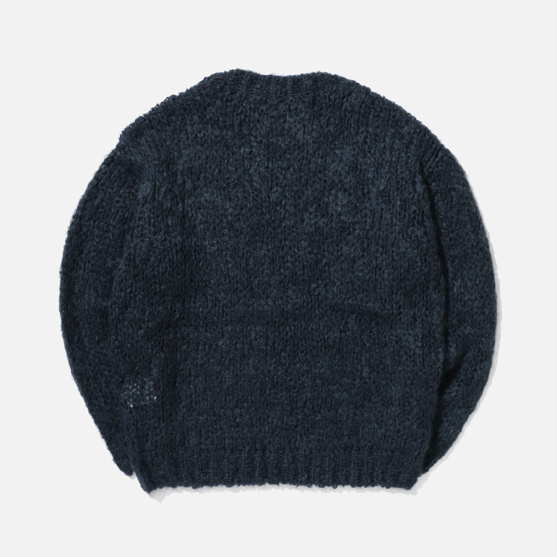 MOHAIR PULLOVER KNIT（BLACK）