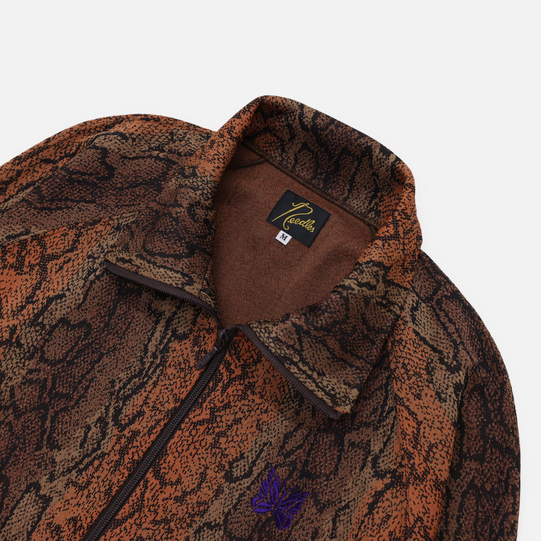 TRACK JACKET - POLY JQ.（PYTHON）