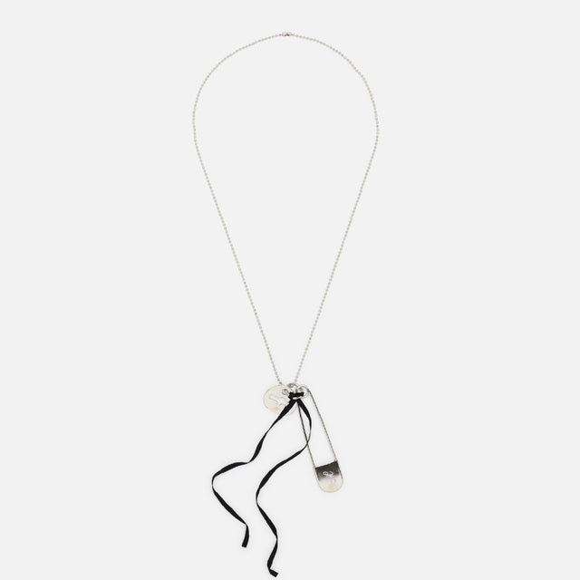 LAUNDRY PIN NECKLACE（SILVER）