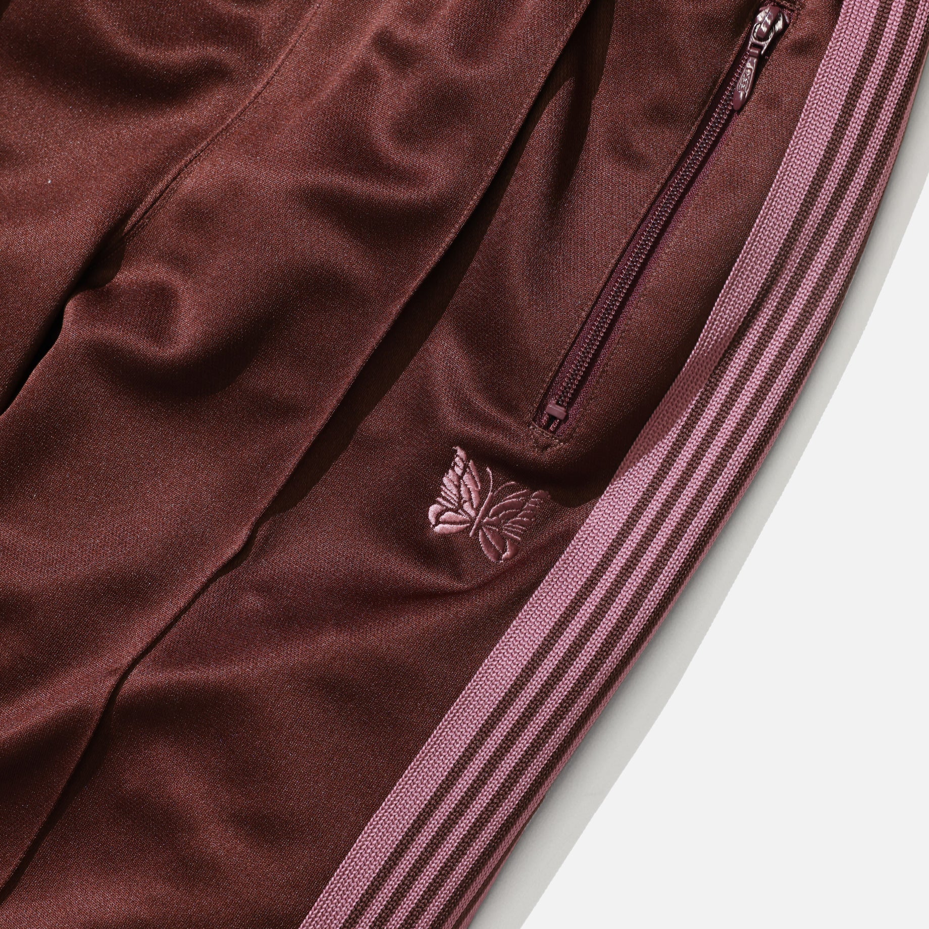 TRACK PANT - POLY SMOOTH（BROWN）