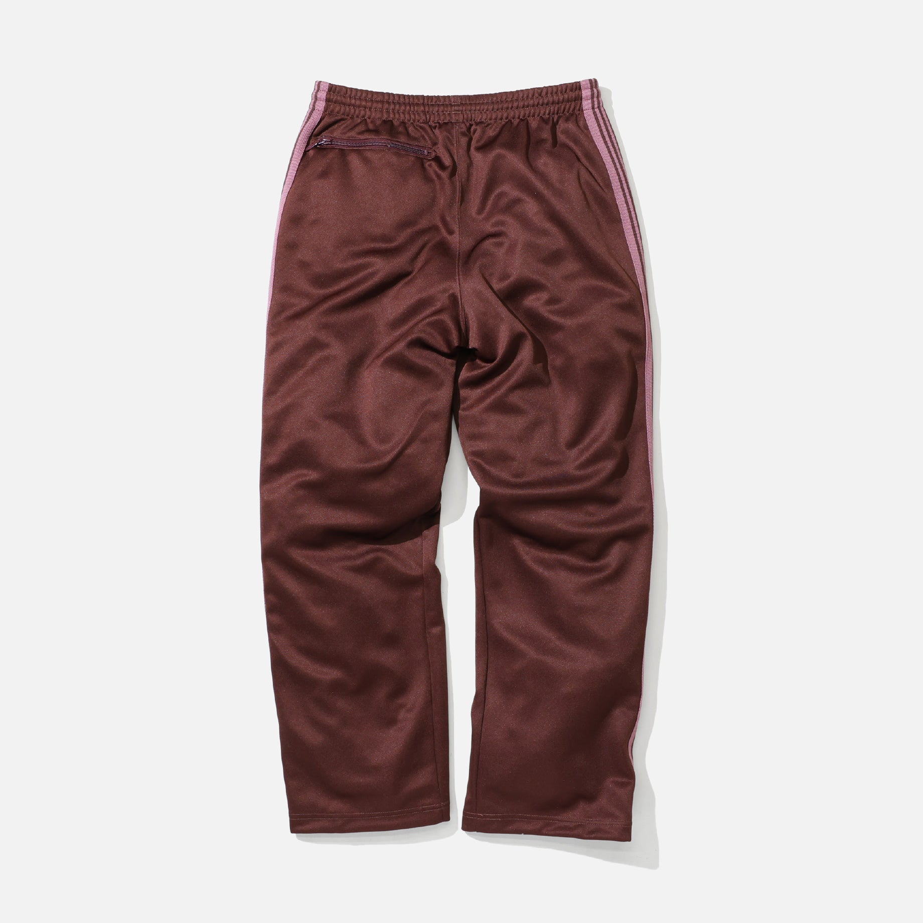 TRACK PANT - POLY SMOOTH（BROWN）