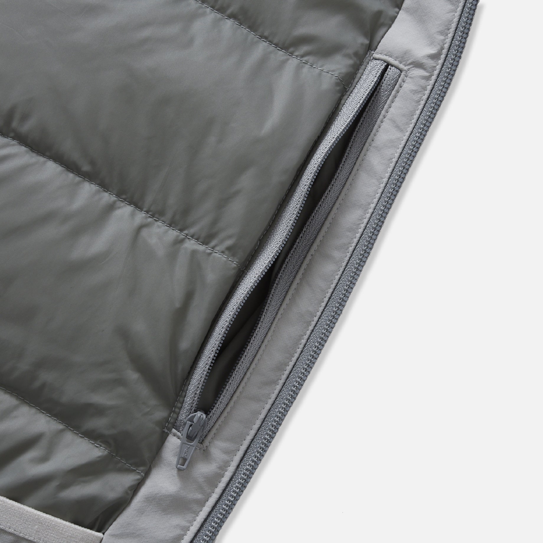 3LYR DOWN HOODIE （LT.GRAY）