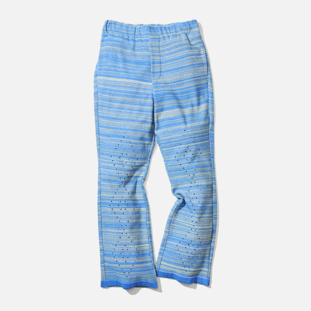 EMPATHIC KNIT PANTS（BLUE）