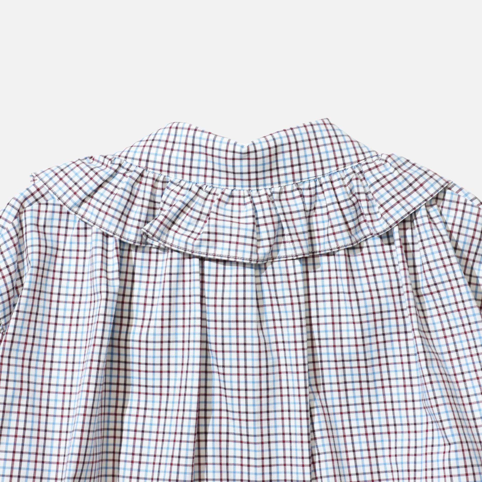 MONOGRAM STITCH SPENCER SHIRT - TATTERSALL （PLAID）