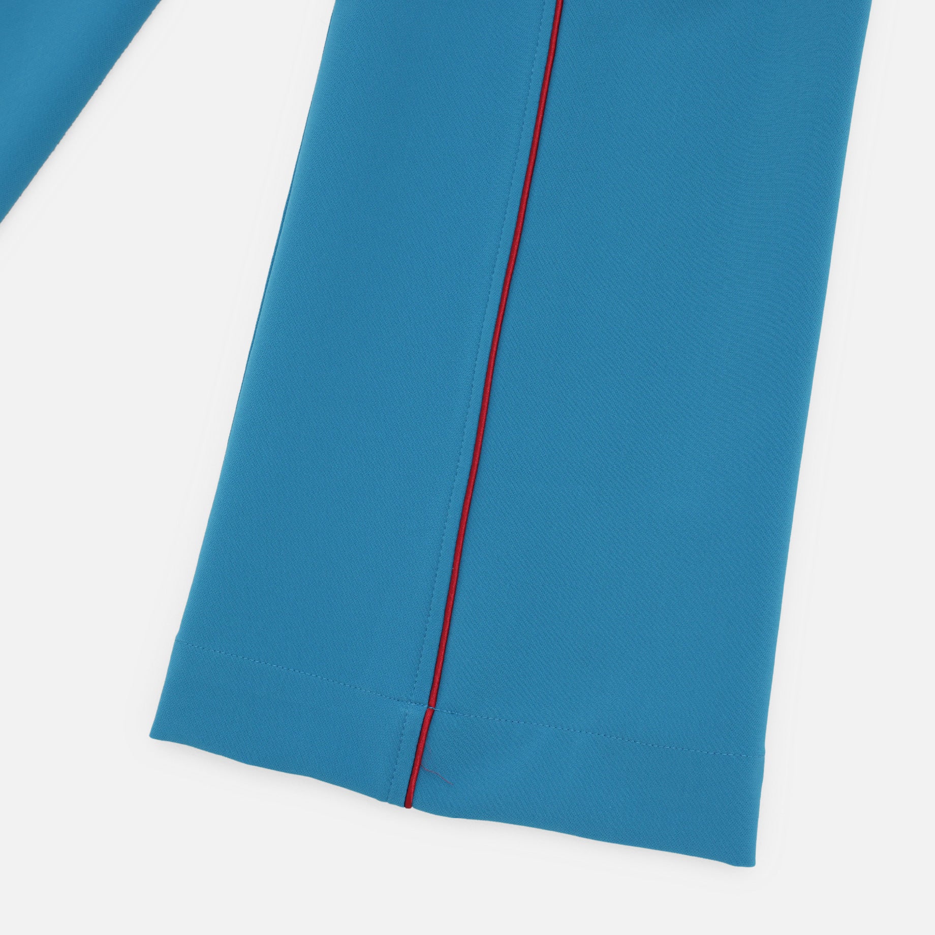 PIPING COWBOY PANT - DOUBLE CLOTH（TURQUOISE）