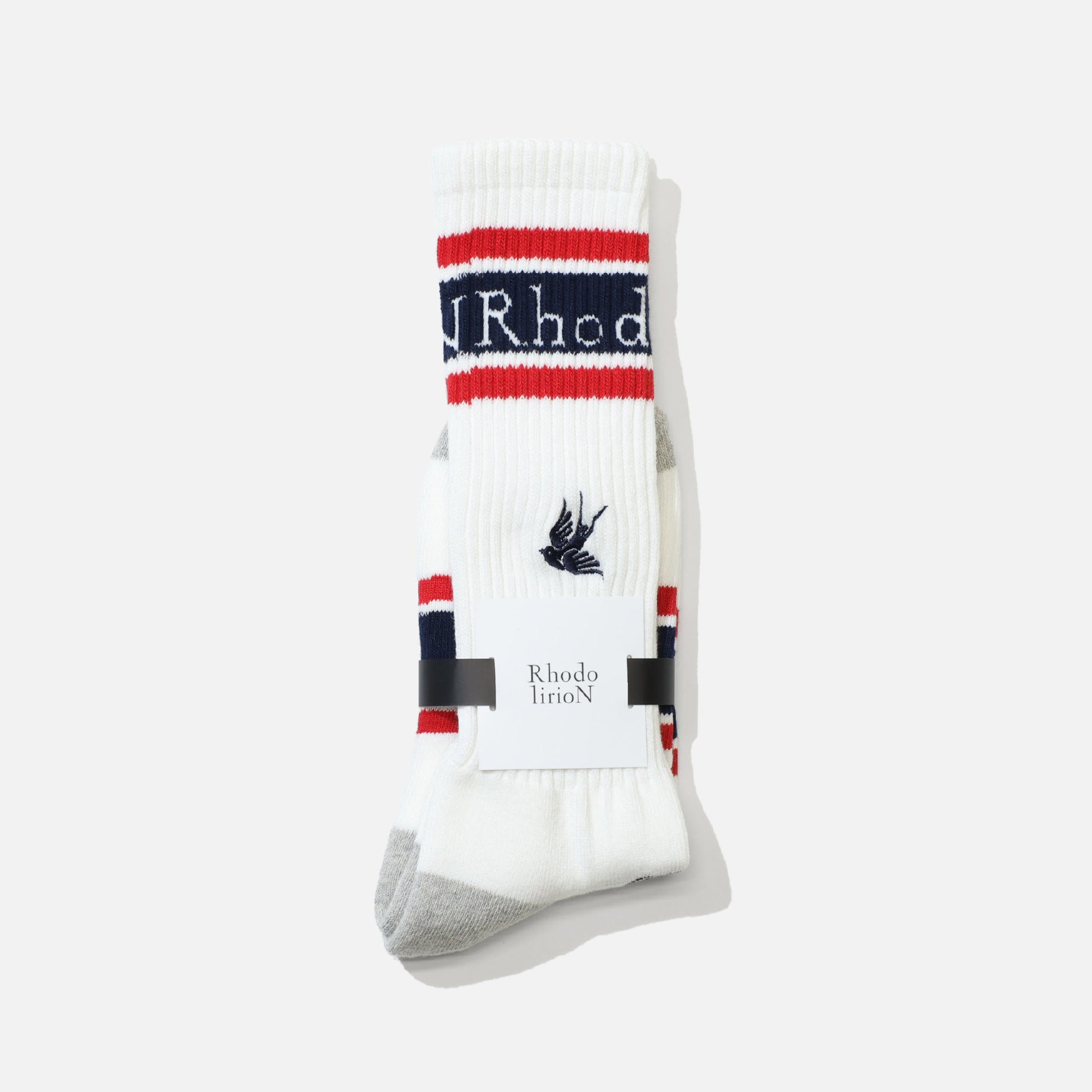 LINE & NUMBERING SOCKS （WHITE）
