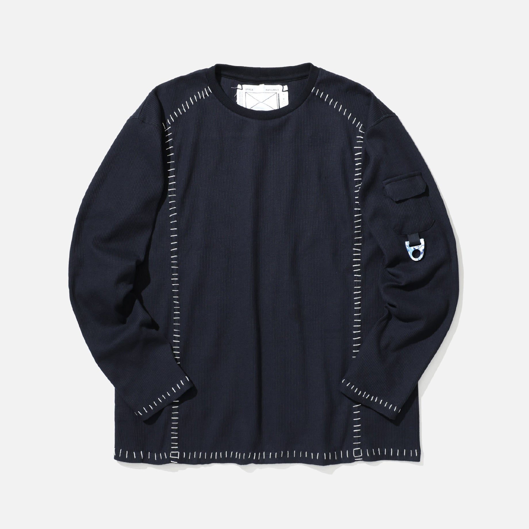 ARTISAN MAP LONG SLEEVE TEE（BLACK）