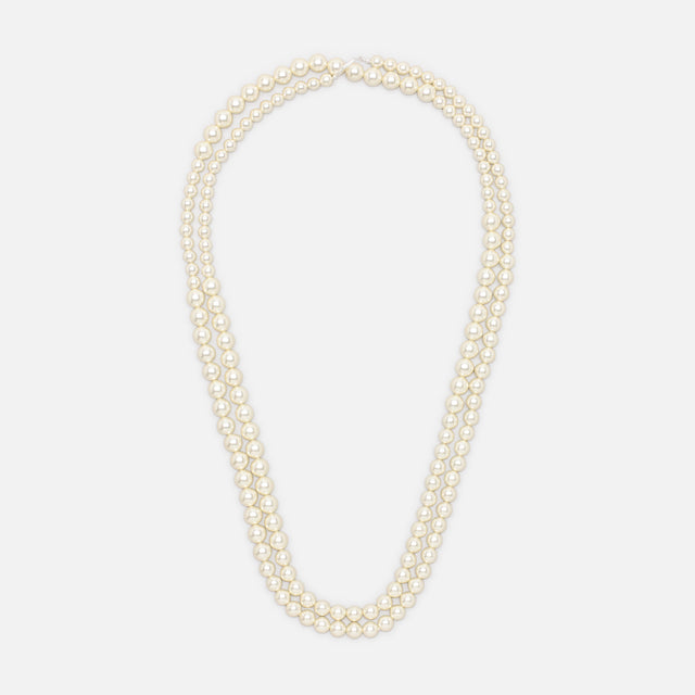 BIG PEARL LONG NECKLACE （PEARL）