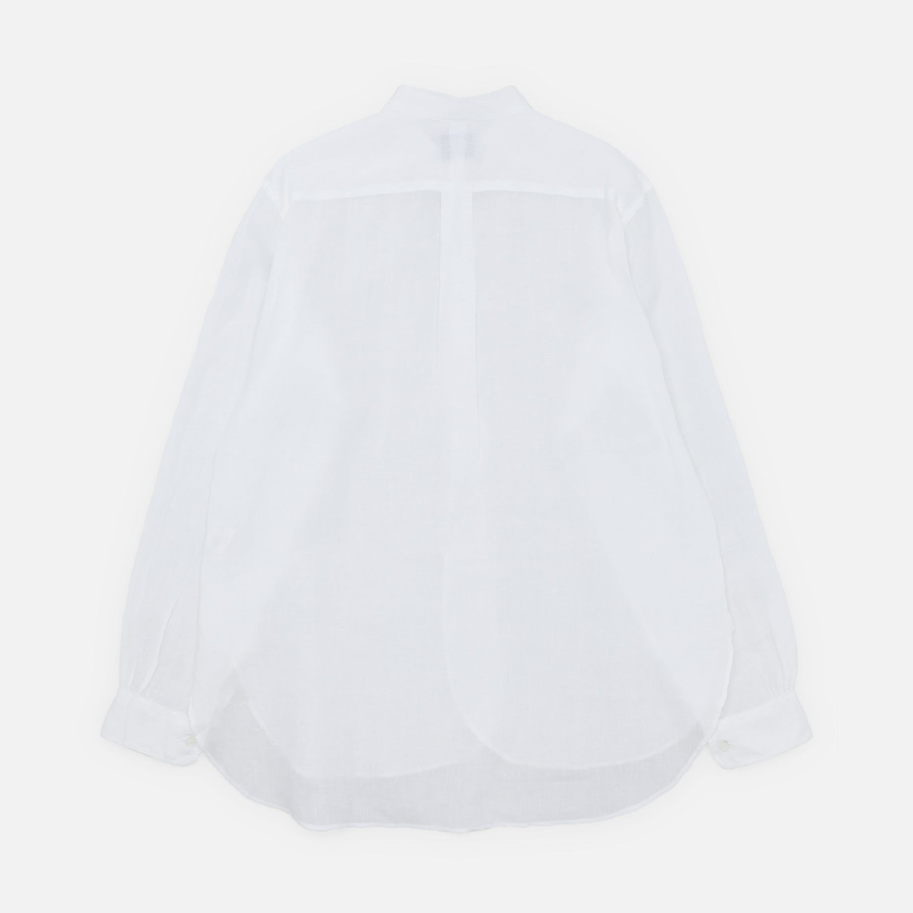 ハーリップトゥーLinen-Blend Multi Sheer Shirt - off whit