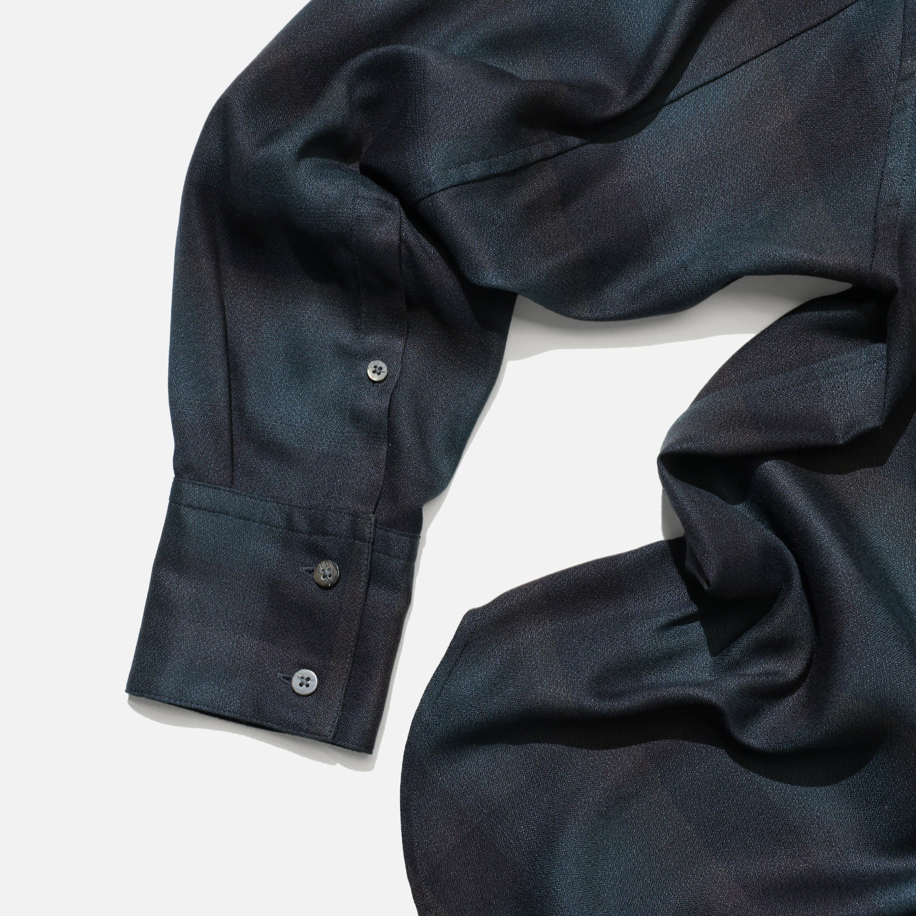 PLAID SKIPPER SHIRTS（DEEP GREEN）