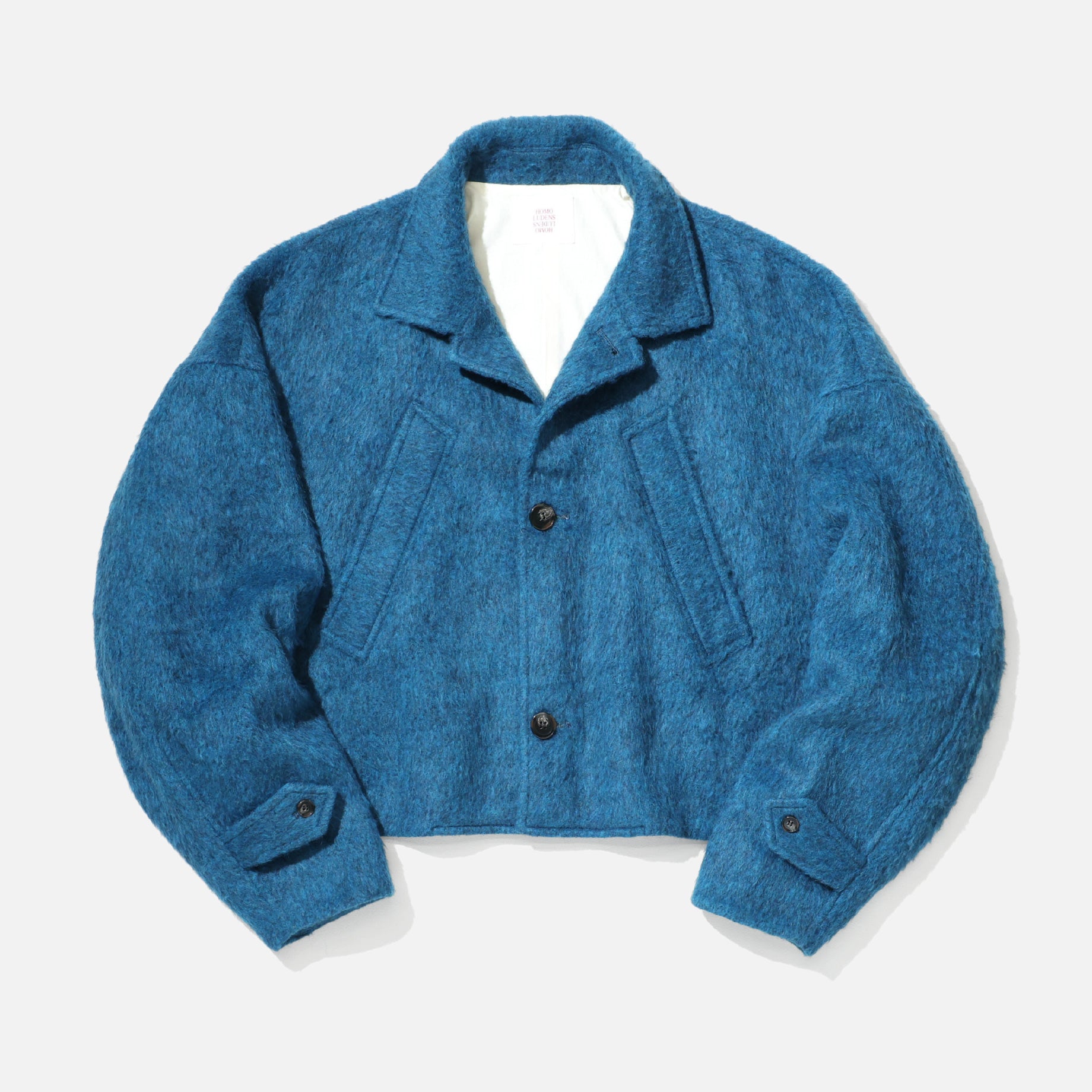 SHAGGY SHORT JACKET （BLUE）