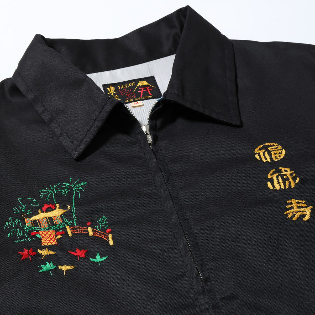 MID 1960S STYLE COTTON VIETNAM JACKET “VIETNAM PANTHER” （BLACK）