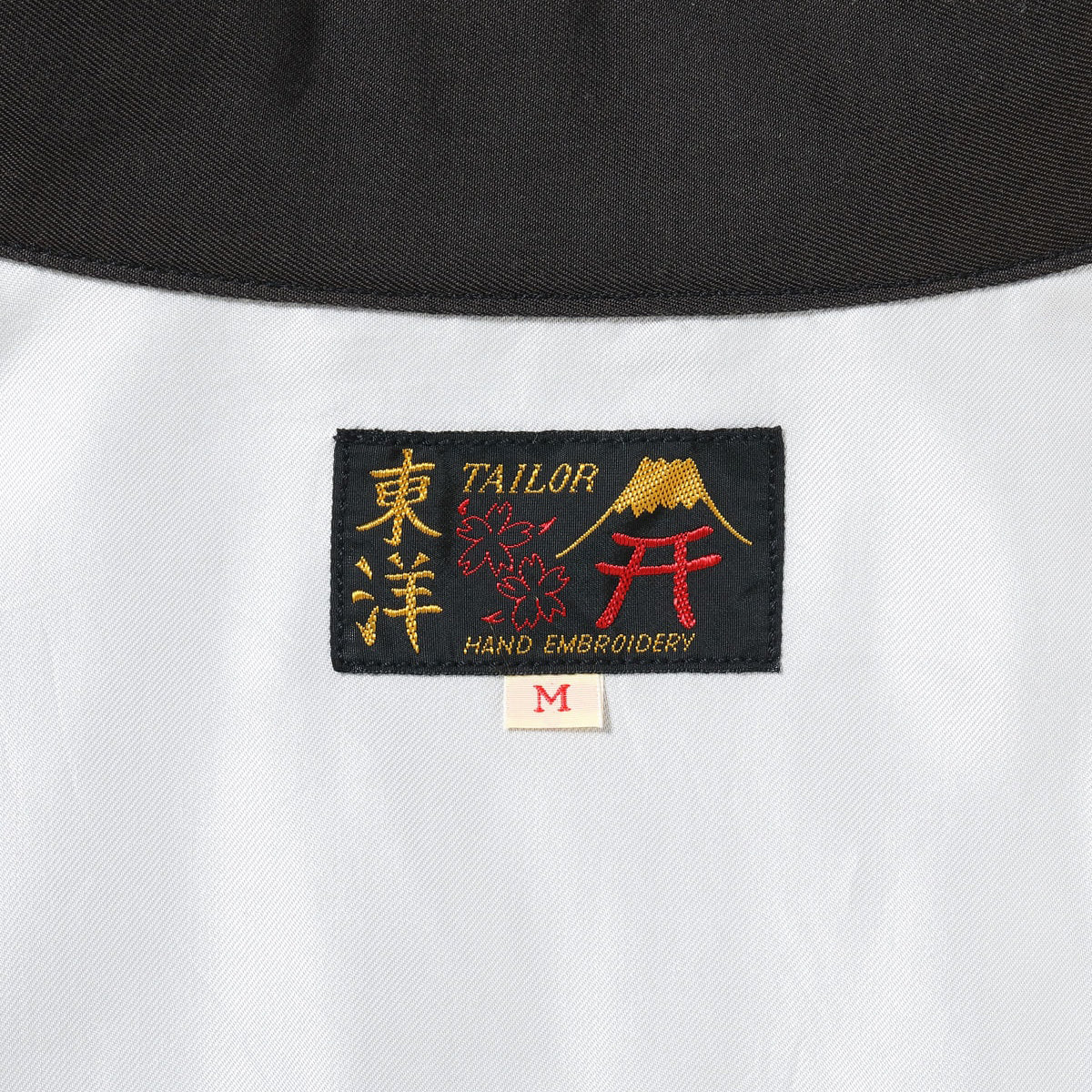 Late 1960s Style Cotton Rayon Vietnam Jacket “SKULL” AGING MODEL　（BLACK）