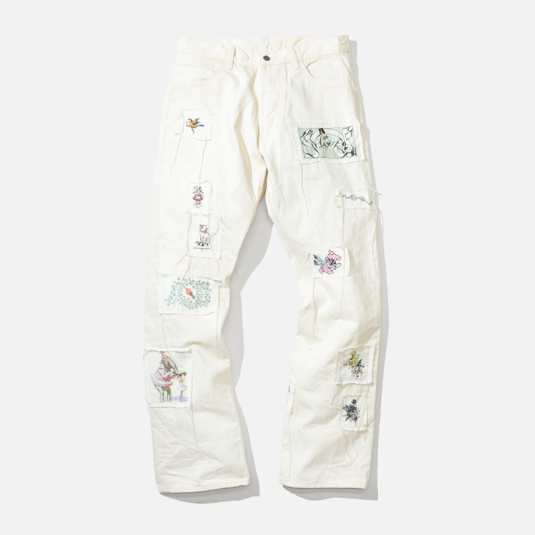 DENIM PANTS （IVORY）