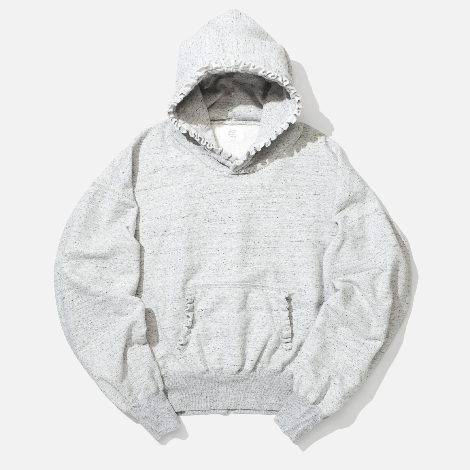 PLEATS HOODIE （GRAY）