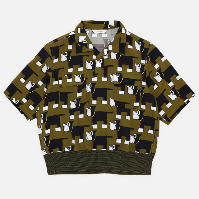 NORAKURO RIB SHIRT（HOUND'S TOOTH）