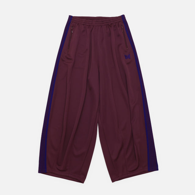 H.D. TRACK PANT - POLY SMOOTH（WINE）