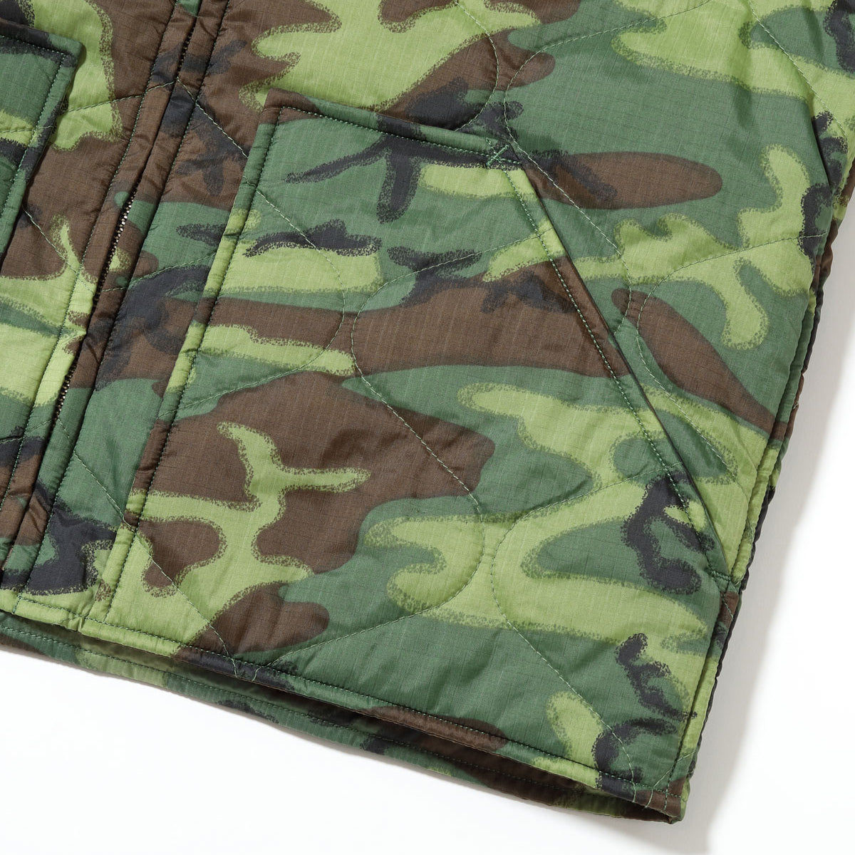 LATE 1960S STYLE VIETNAM LINER VEST “PLEIKU”　（CAMOUFLAGE）