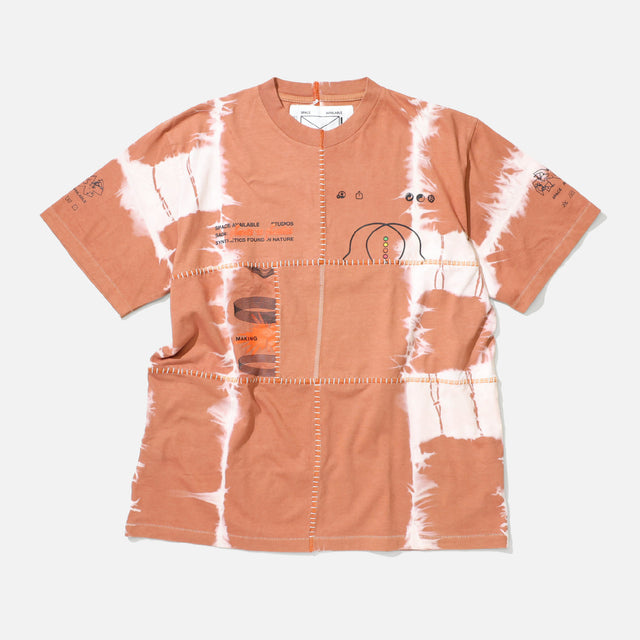 UP-CYCLE PLANT DYED TEE（ORANGE）