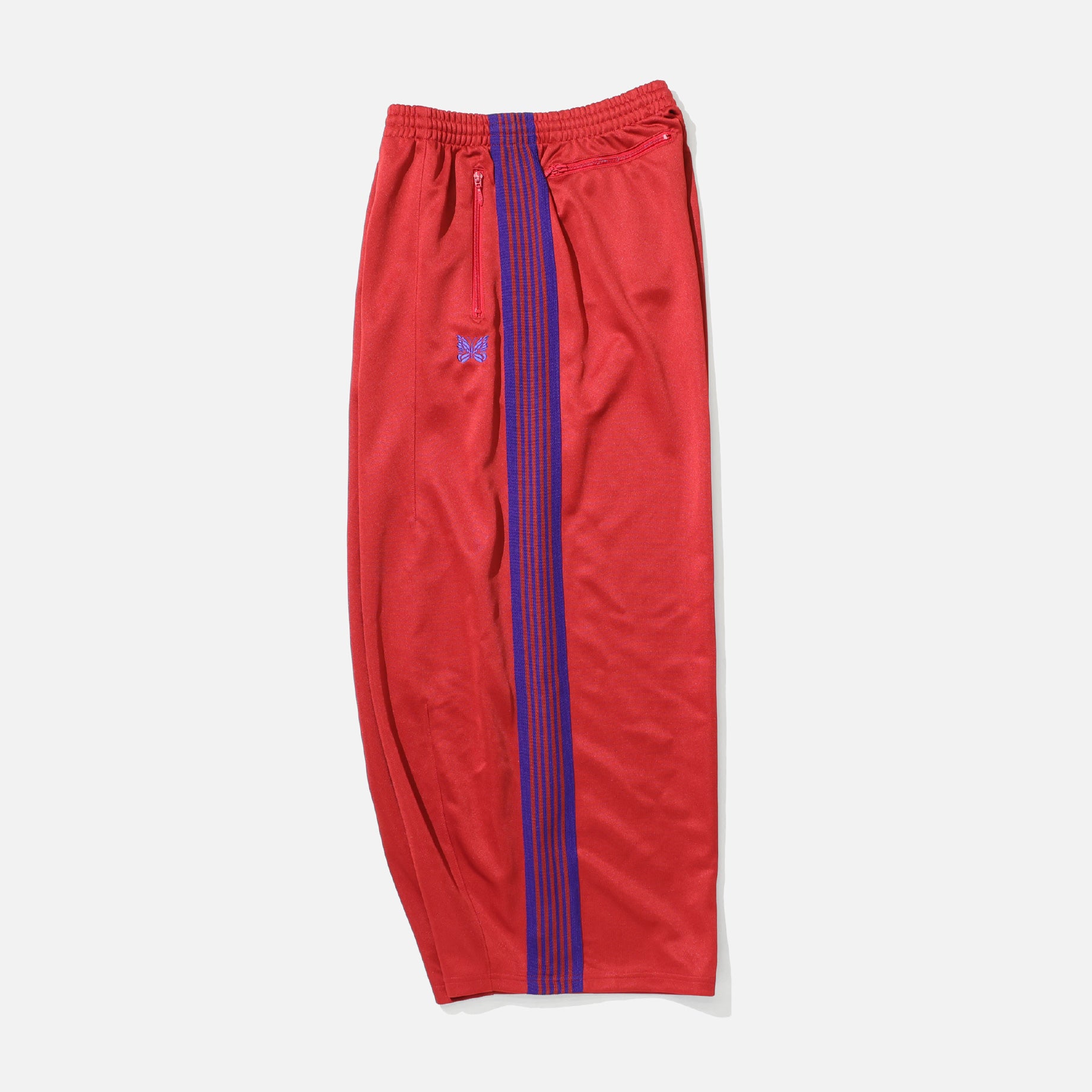 H.D. TRACK PANT - POLY SMOOTH （RED）