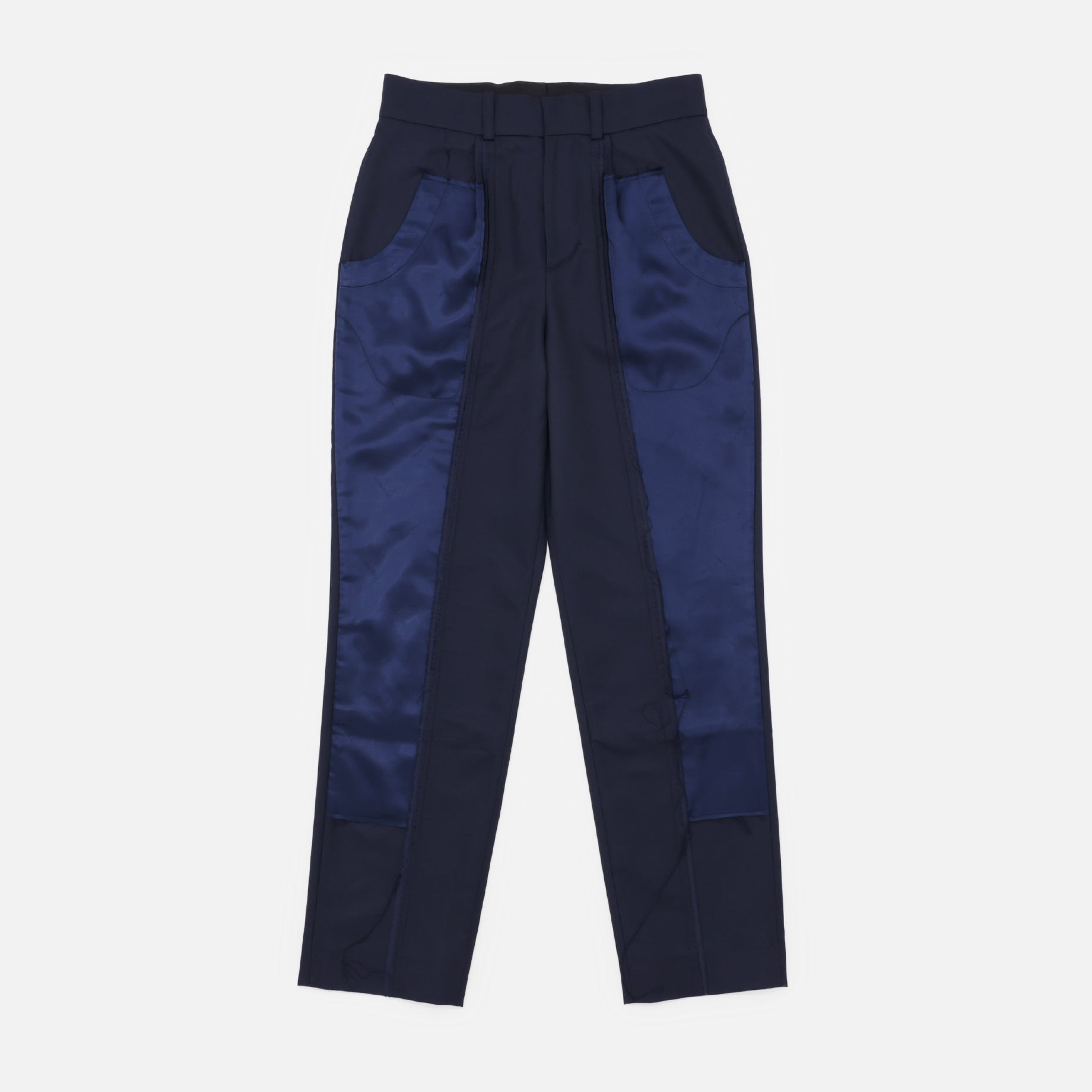 DECONSTRUCTED SLACKS（NAVY）