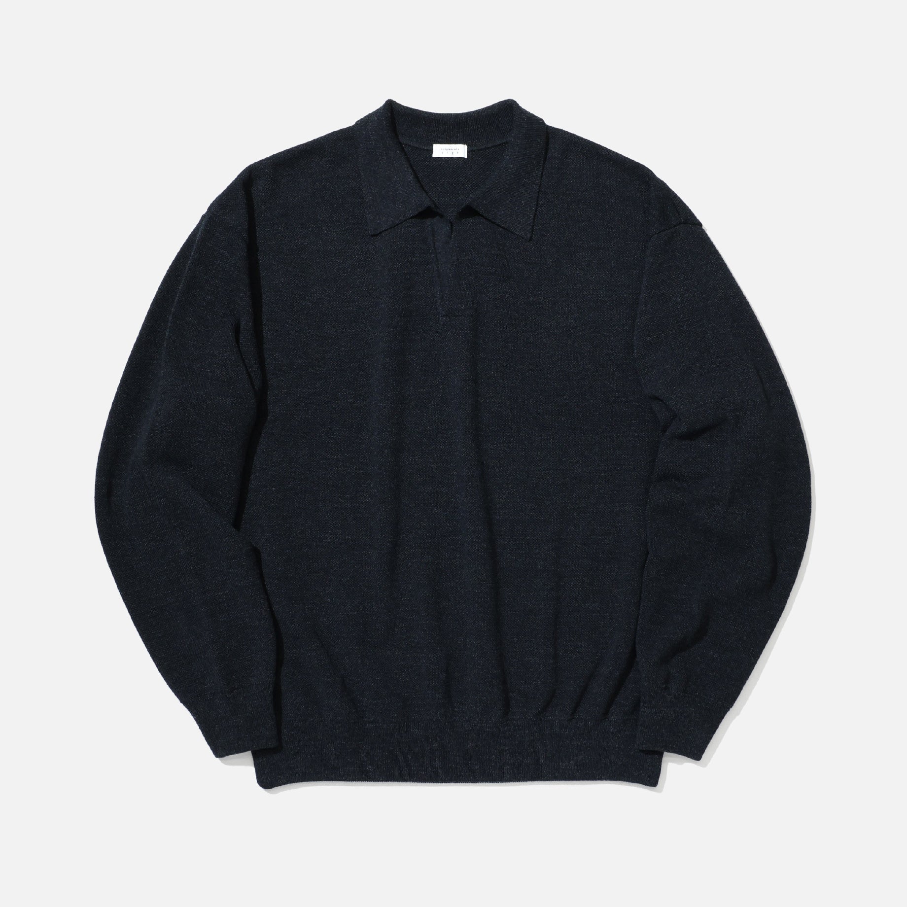 CO/WO MOSS STITCH SKIPPER （BLACK）