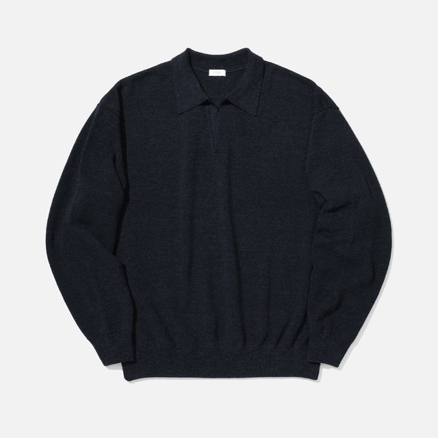 CO/WO MOSS STITCH SKIPPER （BLACK）