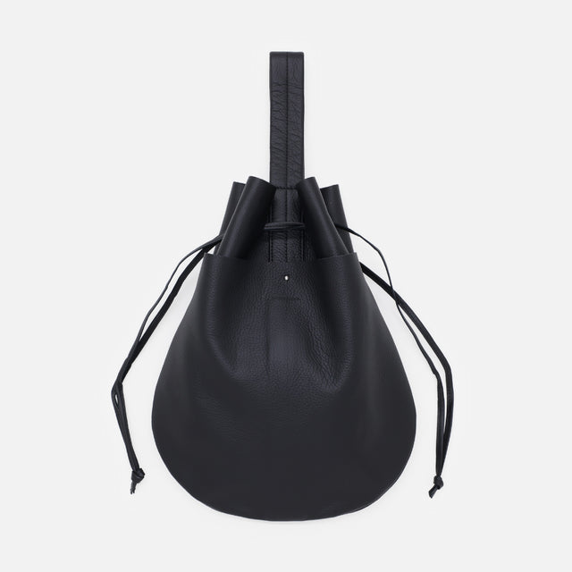 LEATHER HELMET BAG（BLACK）