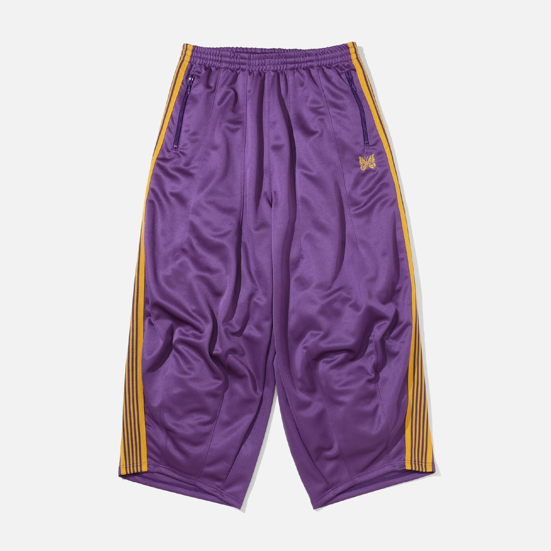 H.D. TRACK PANT - POLY SMOOTH（PURPLE）