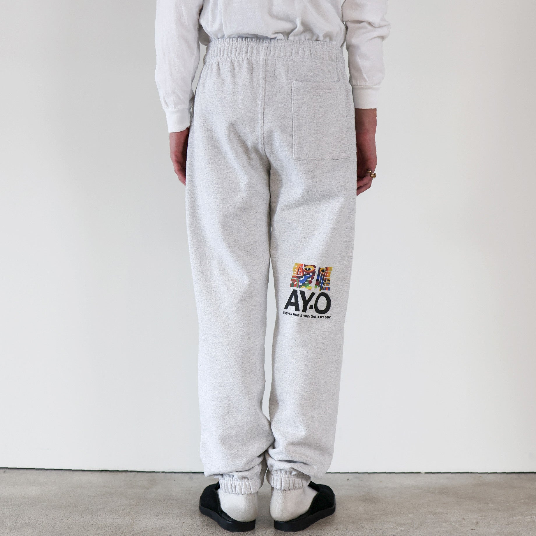 AY-O FLUX Sweat Pants（GRAY）