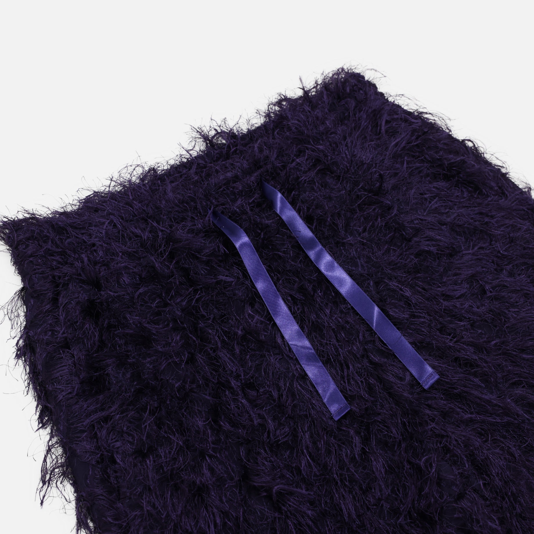 STRING EASY PANT - PE/R ARGYLE FRINGE JQ.（PURPLE）