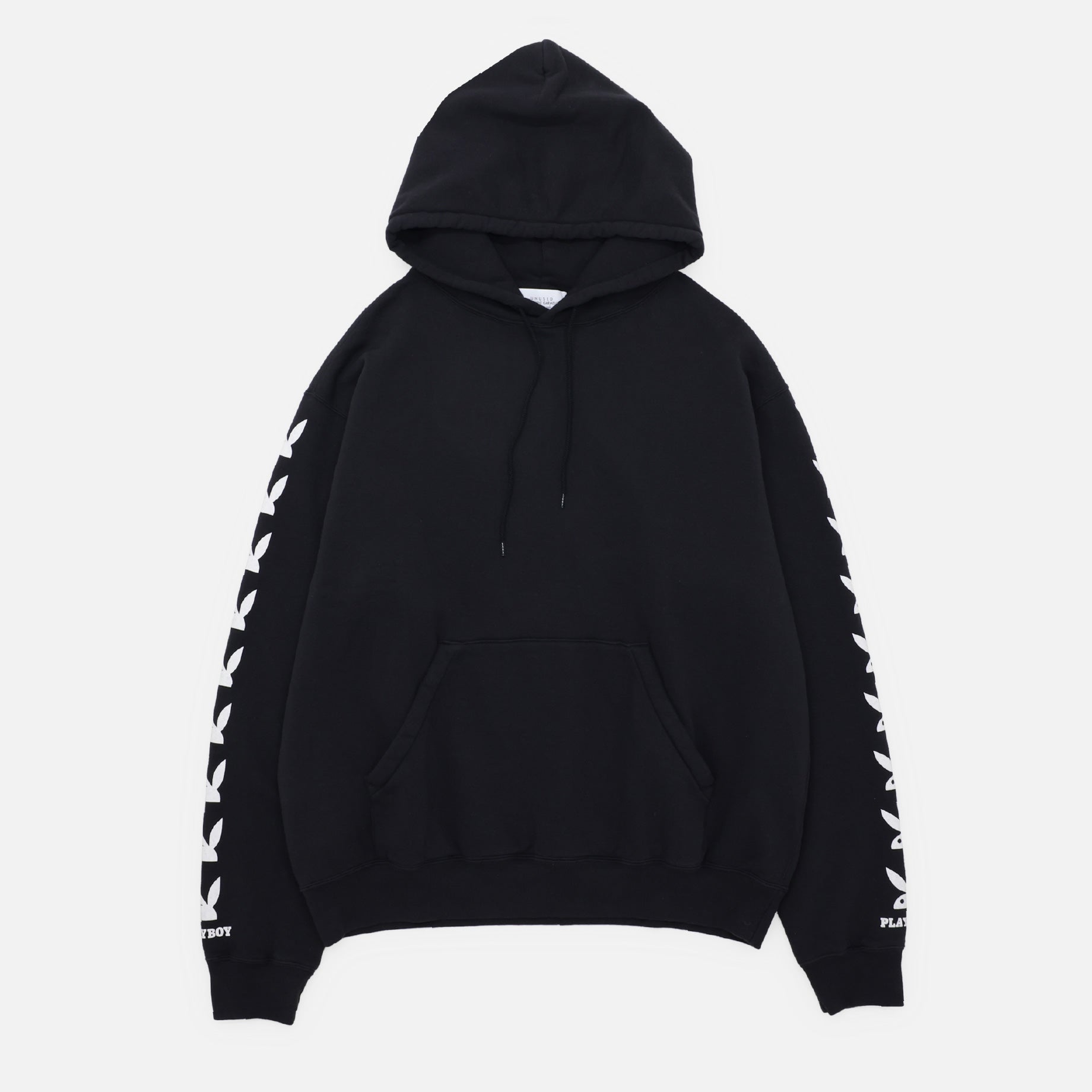 PLAYBOY PRINT SWEAT HOODIE（BLACK）
