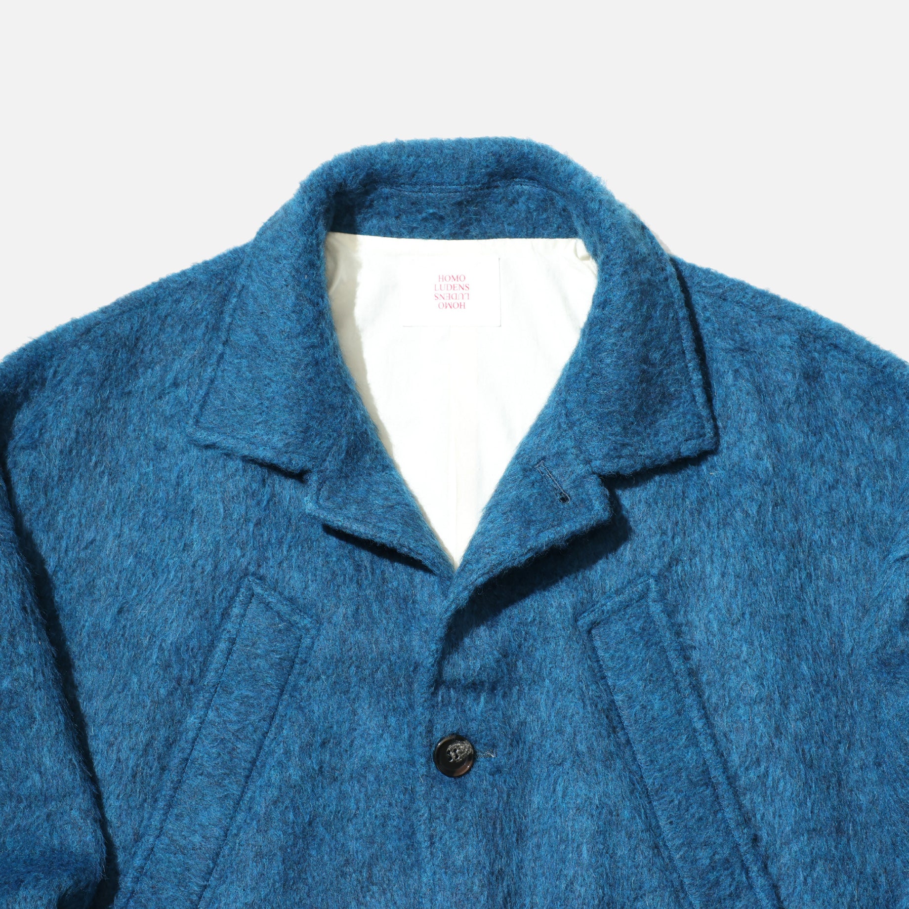 SHAGGY SHORT JACKET （BLUE）