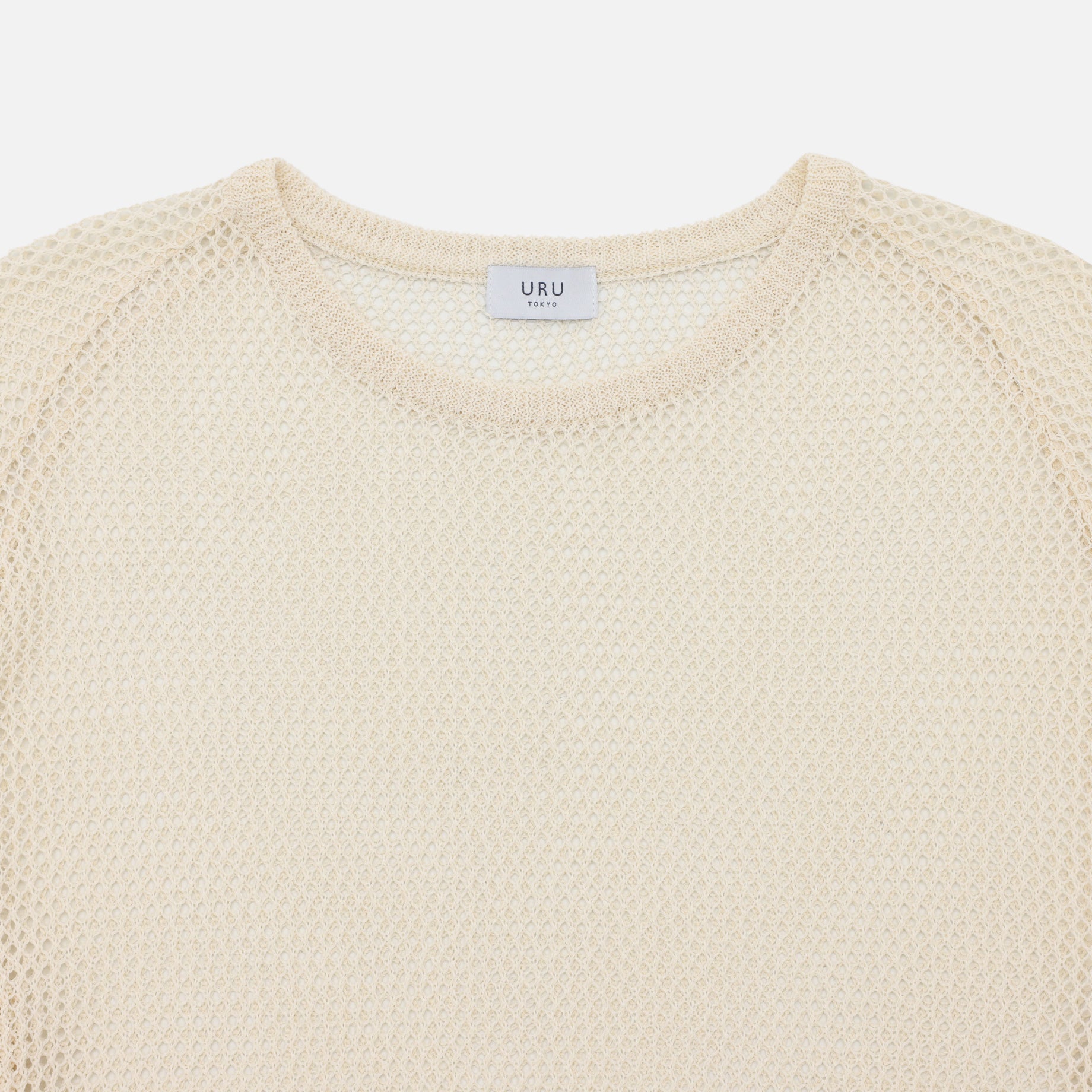 CREW NECK KNIT（NATURAL）