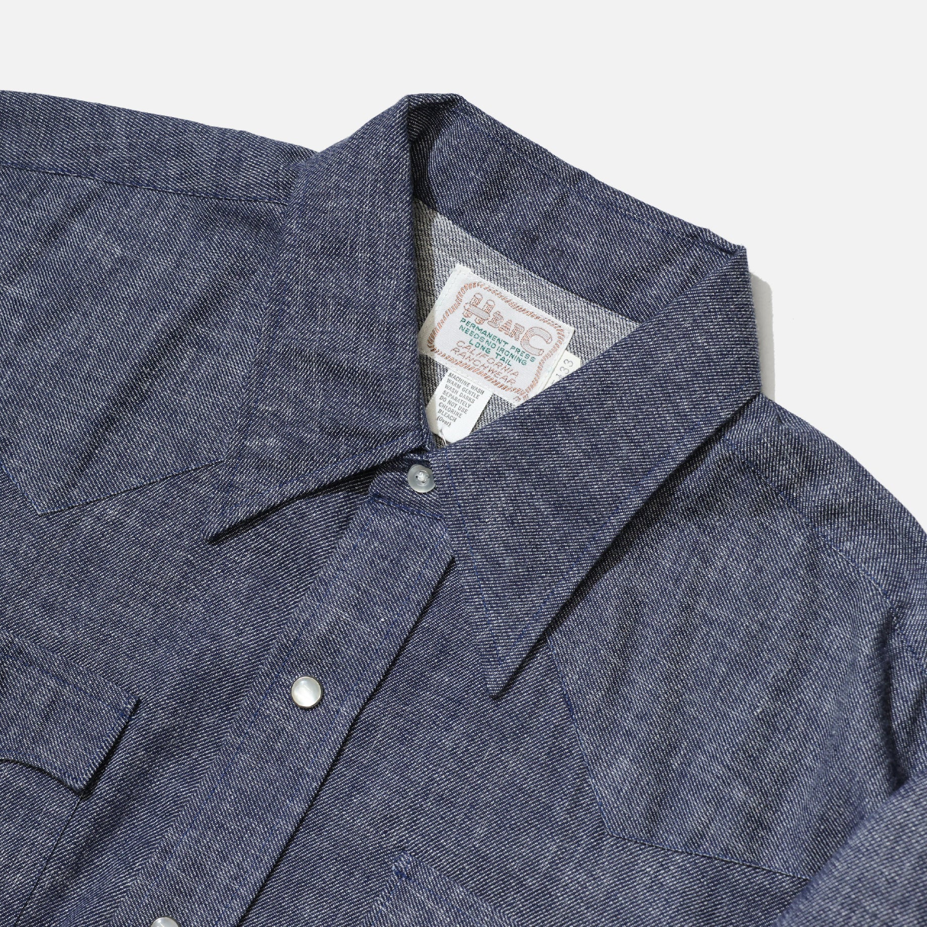 DEAD STOCK "H BAR C" WESTERN SHIRT（TYPE：D）
