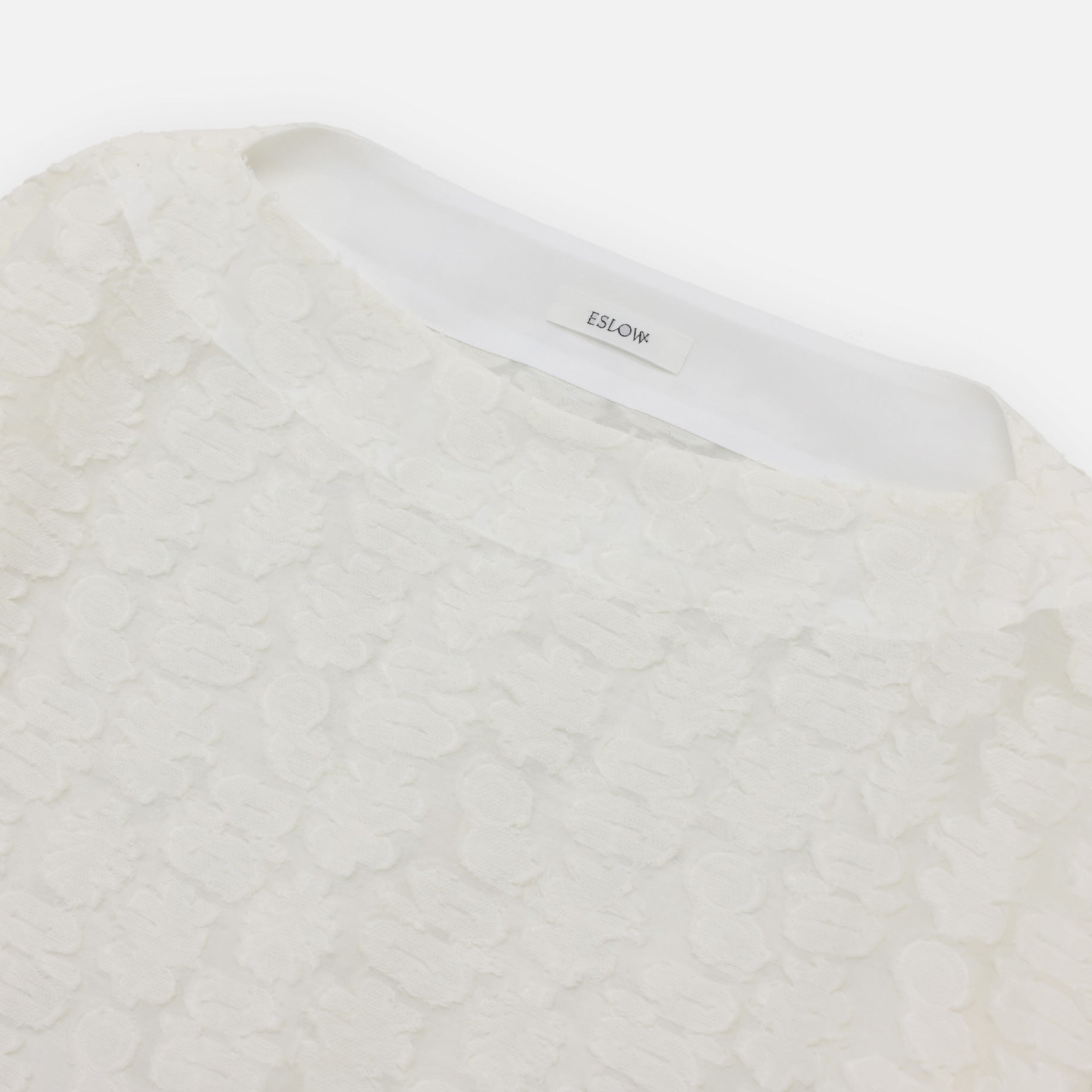 BOATNECK BLOUSE（OFF WHITE）