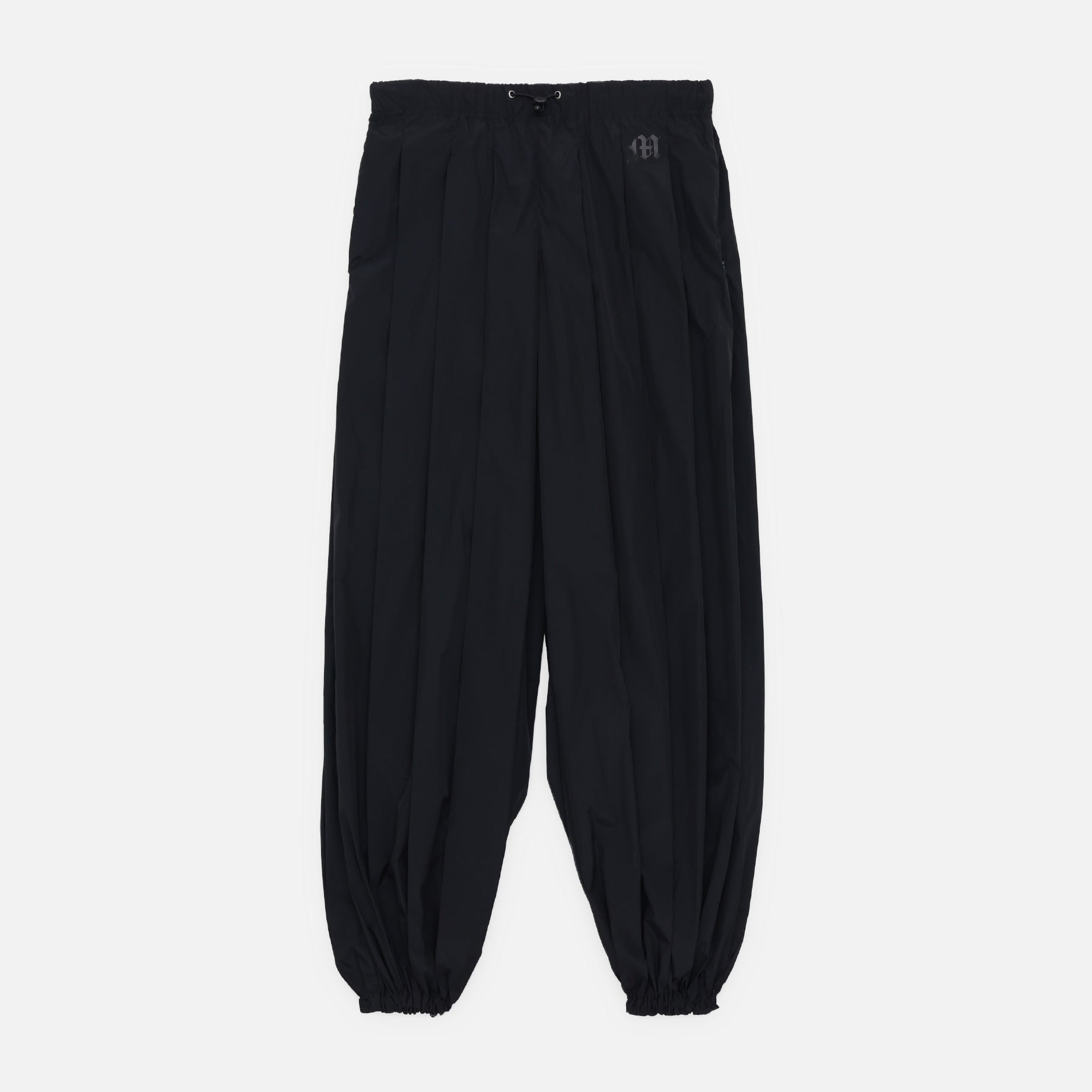 NYLON BALLOON PANTS（BLACK）
