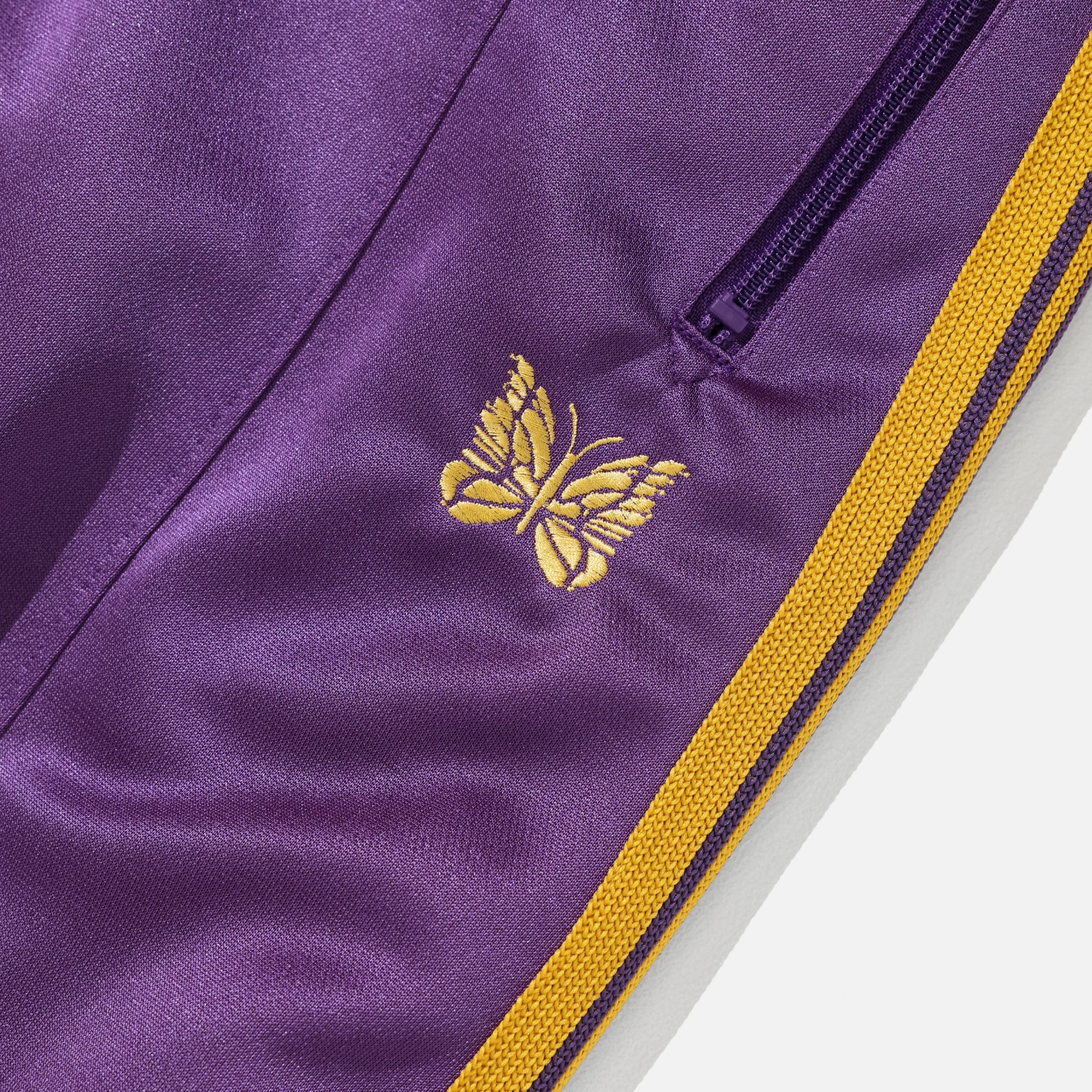 H.D. TRACK PANT - POLY SMOOTH（PURPLE）