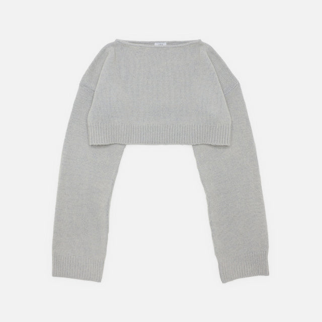 KNIT MUFFLER（IVORY）